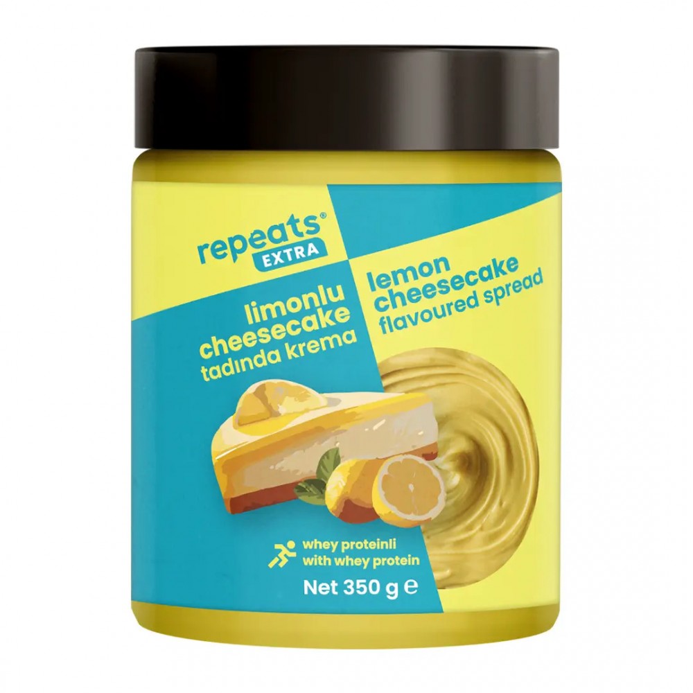 REPEATS EXTRA PROTEINLI LİMONLU CHEESCAKELI KREMA 350 GR