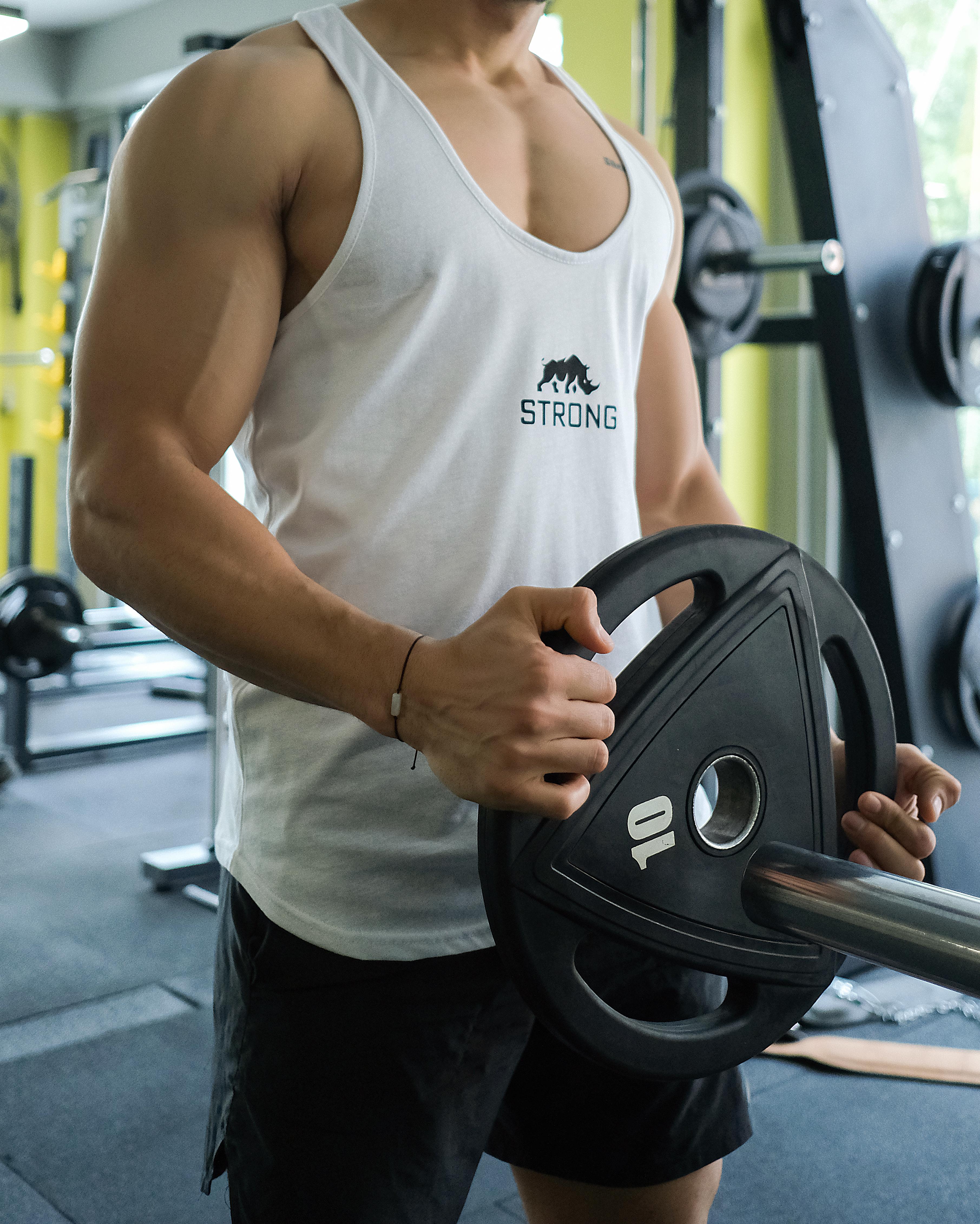 Strong Fitness Atlet beyaz 