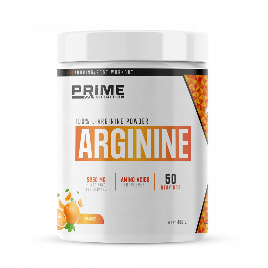 Prime Nutrition L-Arginine 400 gram Portakal