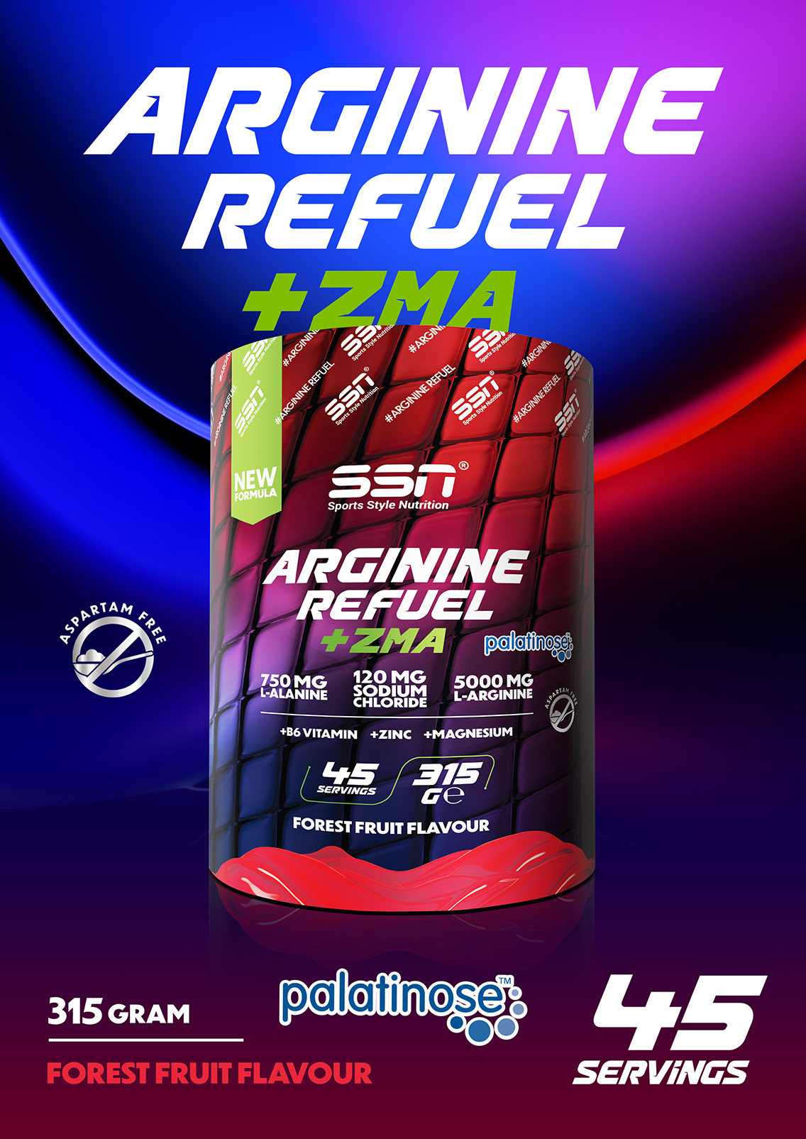 SSN ARGİNİNE REFUEL + ZMA 315 GR
