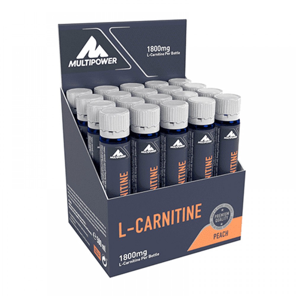 Multipower L-Carnitine 1800 Mg Şeftali 20 Shot x 25 ml.
