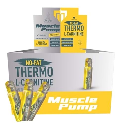 Muscle Pump No Fat Thermo L-Carnitine Karpuz 100 mL x 20 Shot