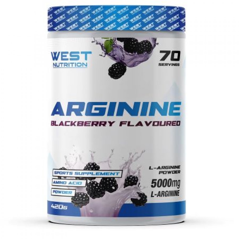 West nutrition L-Arjinin (Arginine) 420 gr 70 Servis Aroma Seçenekli