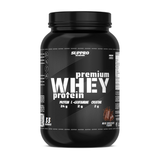 Suppro Nutrition Premium Whey Protein 990 Gram Milka Çikolata