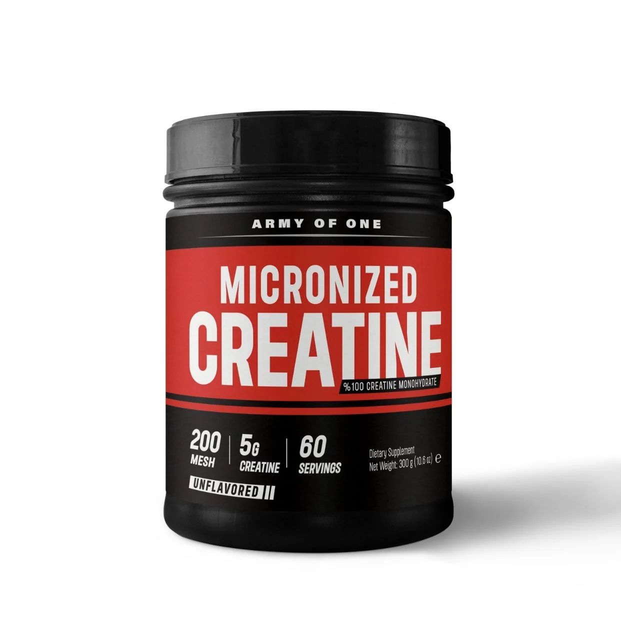 VİTARGO ARMY OF ONE CREATINE MONOHYDRATE 300 GR - 60 SERVİS AROMASIZ
